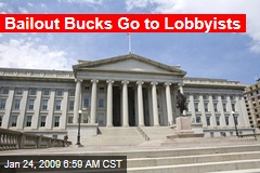 Bailout Bucks Go to Lobbyists