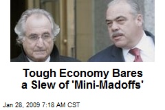 Tough Economy Bares a Slew of 'Mini-Madoffs'