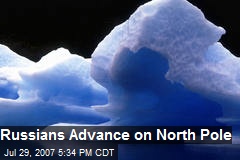 Russians Advance on North Pole