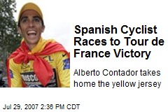 Spanish Cyclist Races to Tour de France Victory
