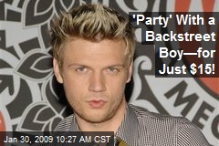 'Party' With a Backstreet Boy&mdash;for Just $15!