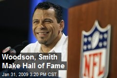 Woodson, Smith Make Hall of Fame