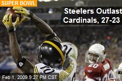 Steelers Outlast Cardinals, 27-23