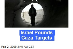 Israel Pounds Gaza Targets