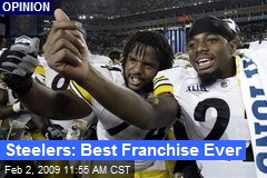 Steelers: Best Franchise Ever