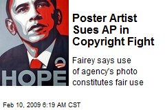 Poster Artist Sues AP in Copyright Fight