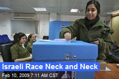 Israeli Race Neck and Neck