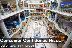 Consumer Confidence Rises