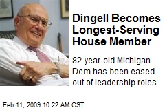 Dingell Becomes Longest-Serving House Member