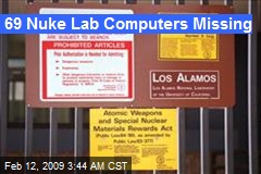 69 Nuke Lab Computers Missing