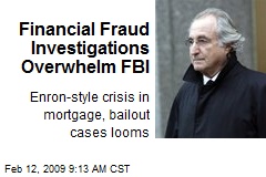 Financial Fraud Investigations Overwhelm FBI