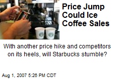 Price Jump Could Ice Coffee Sales