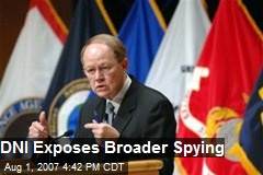 DNI Exposes Broader Spying