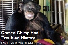 Crazed Chimp Had Troubled History