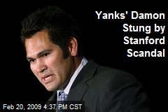 Yanks' Damon Stung by Stanford Scandal