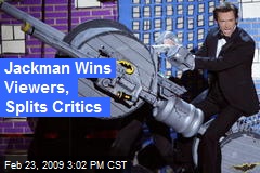 Jackman Wins Viewers, Splits Critics