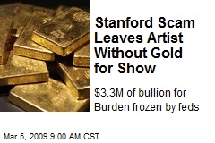 Stanford Scam Leaves Artist Without Gold for Show