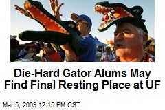 Die-Hard Gator Alums May Find Final Resting Place at UF