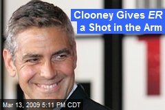 Clooney Gives ER a Shot in the Arm