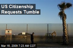 US Citizenship Requests Tumble