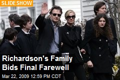 Richardson's Family Bids Final Farewell