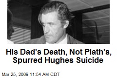 His Dad's Death, Not Plath's, Spurred Hughes Suicide