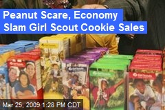 Peanut Scare, Economy Slam Girl Scout Cookie Sales