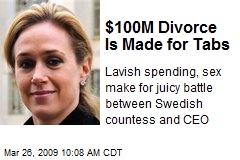 $100M Divorce Is Made for Tabs