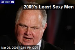 2009's Least Sexy Men