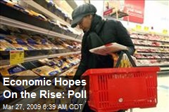 Economic Hopes On the Rise: Poll