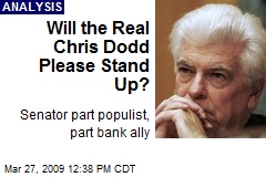 Will the Real Chris Dodd Please Stand Up?