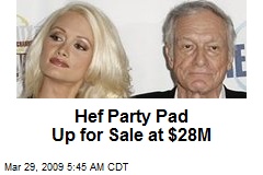 Hef Party Pad Up for Sale at $28M