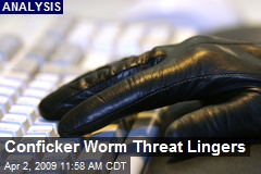 Conficker Worm Threat Lingers
