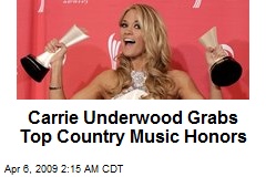 Carrie Underwood Grabs Top Country Music Honors