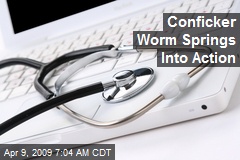 Conficker Worm Springs Into Action