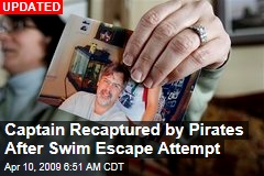 Captain Recaptured by Pirates After Swim Escape Attempt