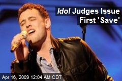 Idol Judges Issue First 'Save'