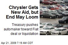 Chrysler Gets New Aid, but End May Loom