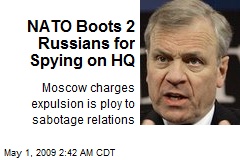 NATO Boots 2 Russians for Spying on HQ