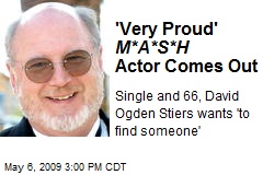 'Very Proud' M*A*S*H Actor Comes Out