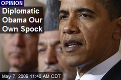 Diplomatic Obama Our Own Spock