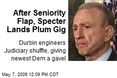After Seniority Flap, Specter Lands Plum Gig