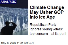 Climate Change May Usher GOP Into Ice Age