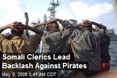 Somali Clerics Lead Backlash Against Pirates