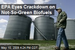 EPA Eyes Crackdown on Not-So-Green Biofuels