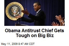 Obama Antitrust Chief Gets Tough on Big Biz