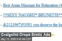 Craigslist Drops Erotic Ads