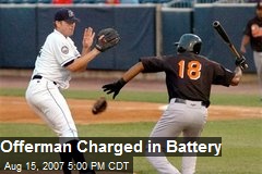 Offerman Charged in Battery