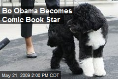 Bo Obama Becomes Comic Book Star