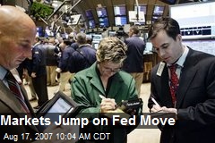 Markets Jump on Fed Move